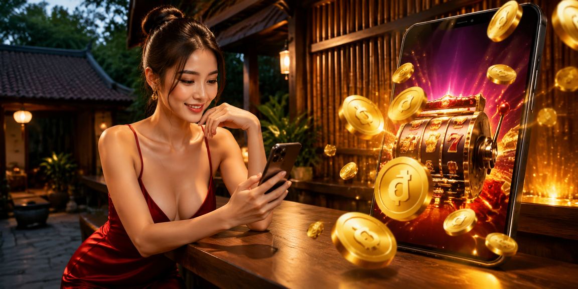 Người dùng Ninh Bình sử dụng điện thoại di động để truy cập casino trực tuyến trên nền tảng line98